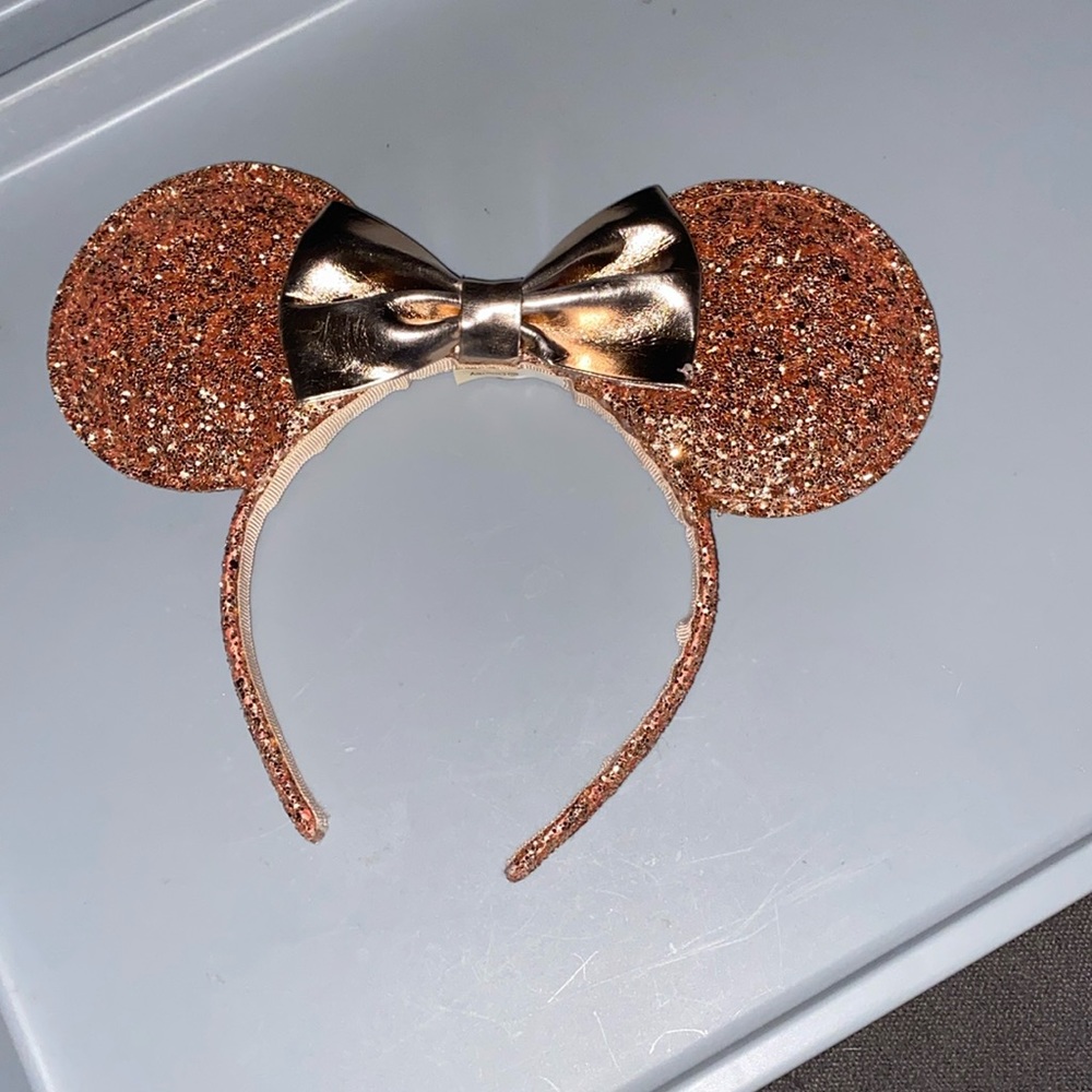 Rose gold lightweight Disney ears